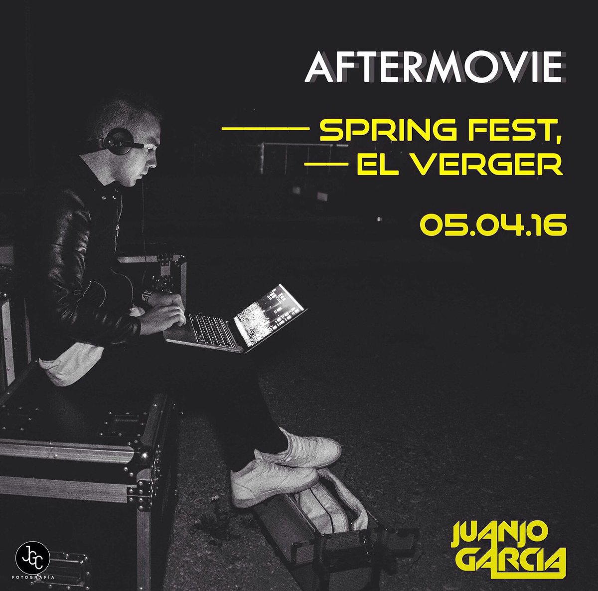 juanjogarciadj's tweet photo. Esta noche saldrá a la luz el #Aftermovie de mi actuación en el #VergerSpringFest en mi página de Facebook! 👏🏼🙊 https://t.co/BC3PViGrst