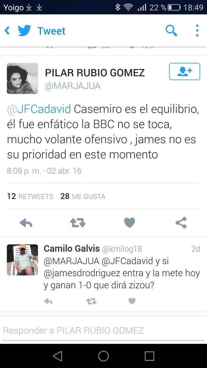 RealMadridForcr's tweet photo. La madre de @jamesdrodriguez  deja una declaraciones muy polémicas durante el clásico. https://t.co/rtyh9ttAME