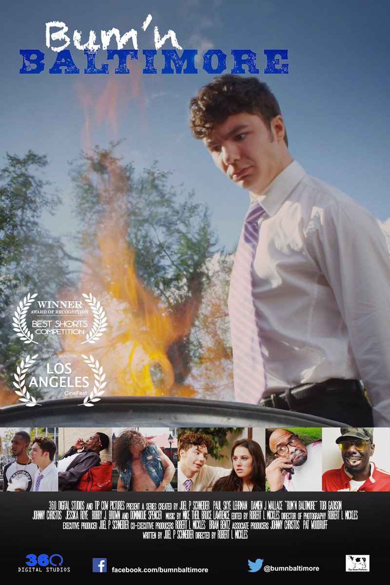bumnbaltimore's tweet photo. To celebrate our @bestshorts #award keep your eyes peeled for the pilot sneak peek next week... hey that rhymes! https://t.co/CD4p3naLd5