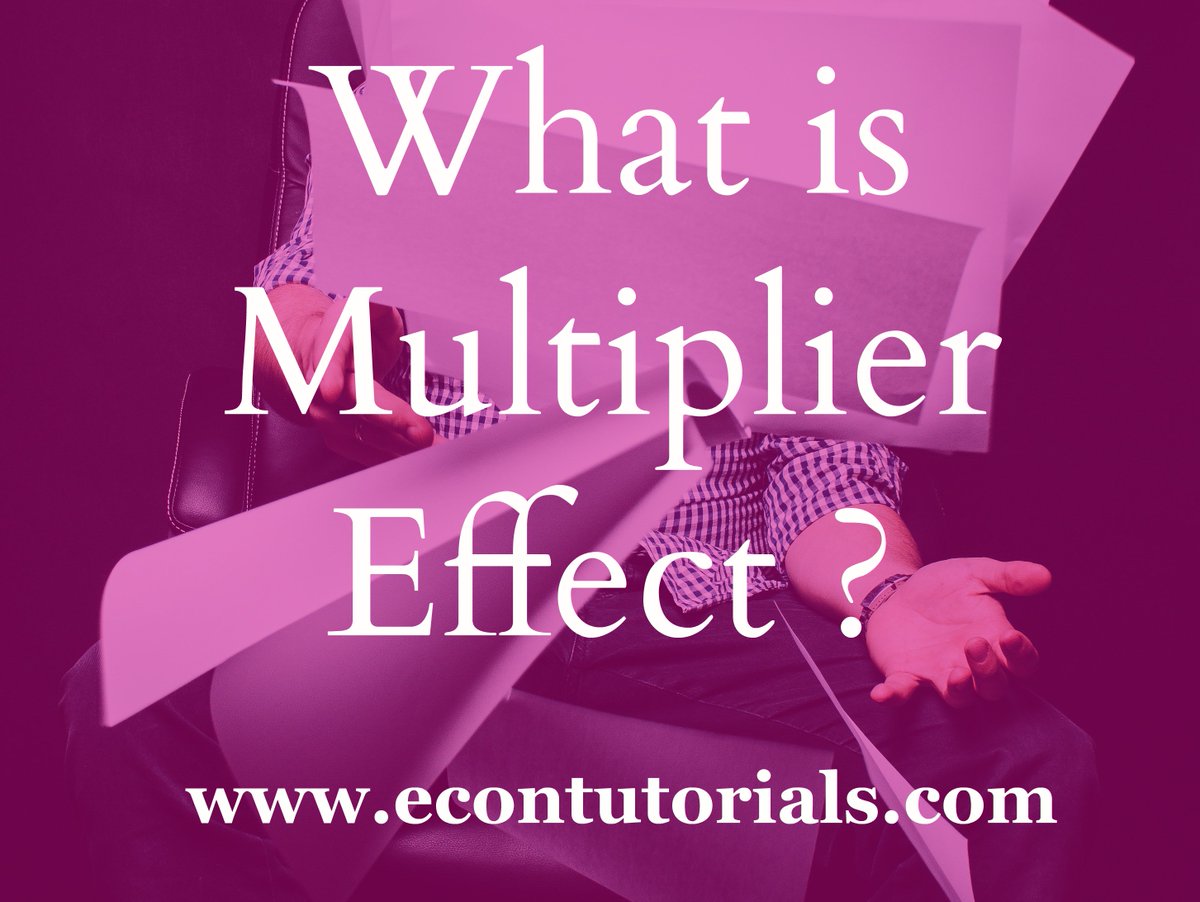 econotutorial's tweet image. What is multiplier effect in Economics ? econtutorials.com/blog/multiplie…