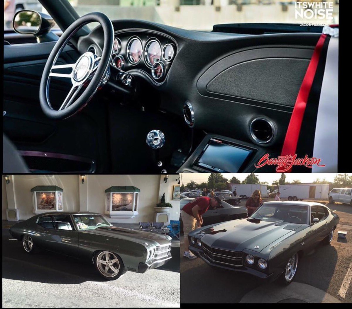 TheShopLLC2's tweet image. Our interior at Hot August Nights in Chris Wissing's car built by Precision Classics, Jon Lind interiors #top25