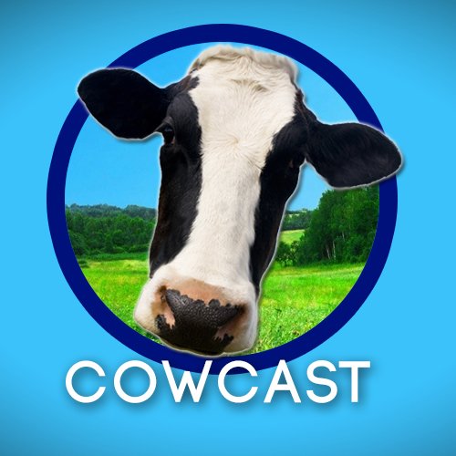 TheCowCast's tweet photo. The CowCast is live! Come join this week’s discussions on Twitch! https://t.co/S68YmnkIQk #Gaming #Movies #Twitch https://t.co/cHmUjpuo4n