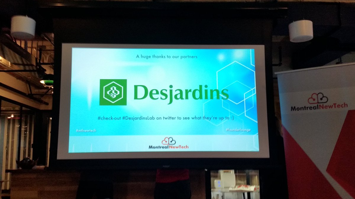 IlhamLmissaoui's tweet photo. À la 1 ère édition #founderlounge ce soir! Je découvre @WeWorkMTL sympa comme cadre! #startups #unsplash #crewco https://t.co/W5AEvM7XnO