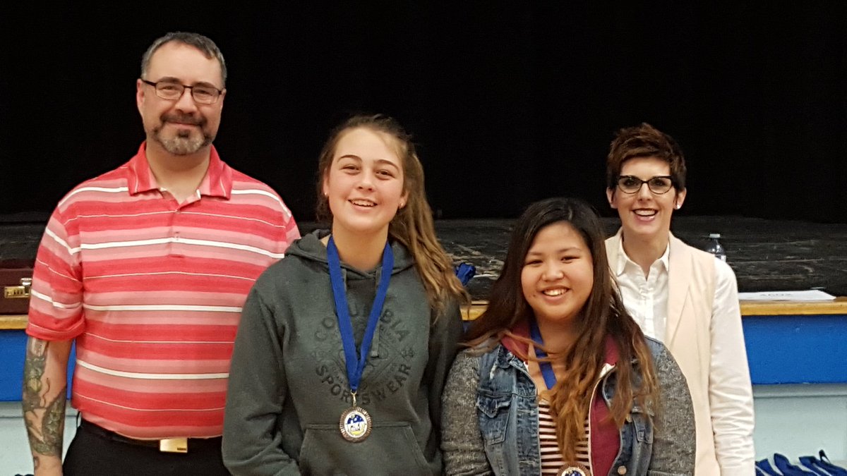 <a href="/BertFoxCHS/">Bert Fox</a> medalists at regional science fair. So proud of all of our students.