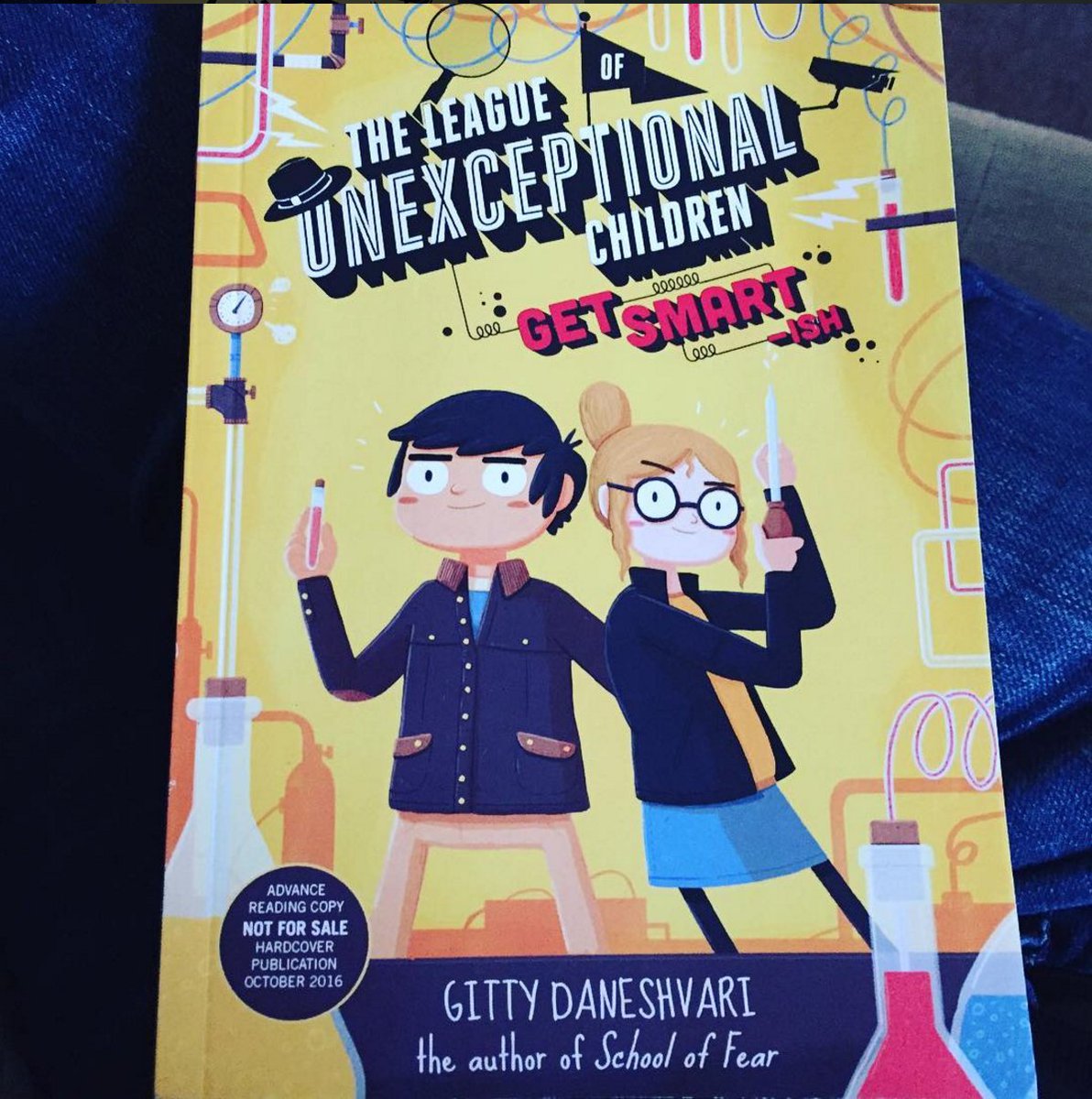 Cover for The League of Unexceptional Children 2: GET SMART-ISH coming in October! #theunexceptional