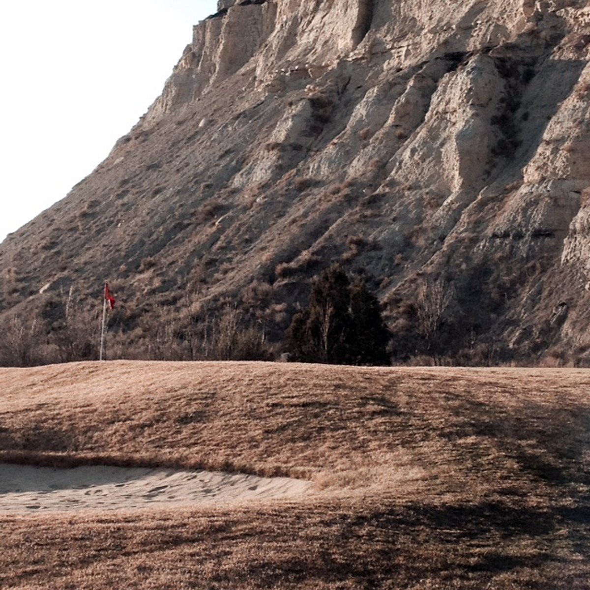 What wedge are you using to knock 'er tight from this spot?