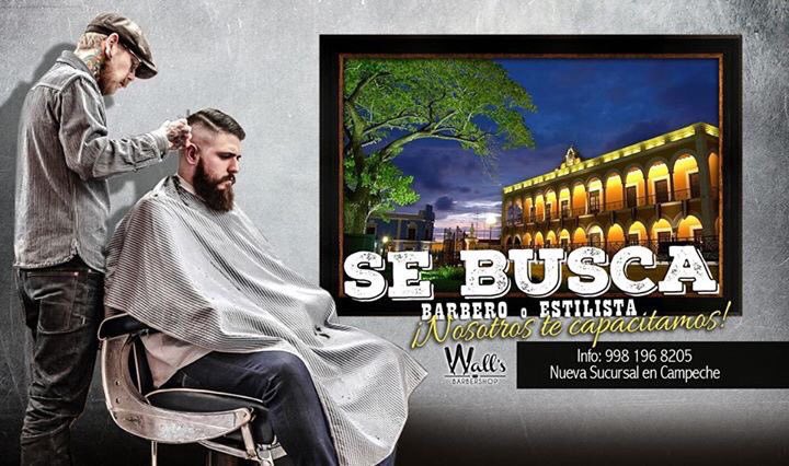 wallscampeche's tweet photo. Estamos en búsqueda de Nuevos Talentos!! Barbero o Estilista para la Ciudad de Campeche!! Info. 998 196 8205 https://t.co/ydyuKIlZdK