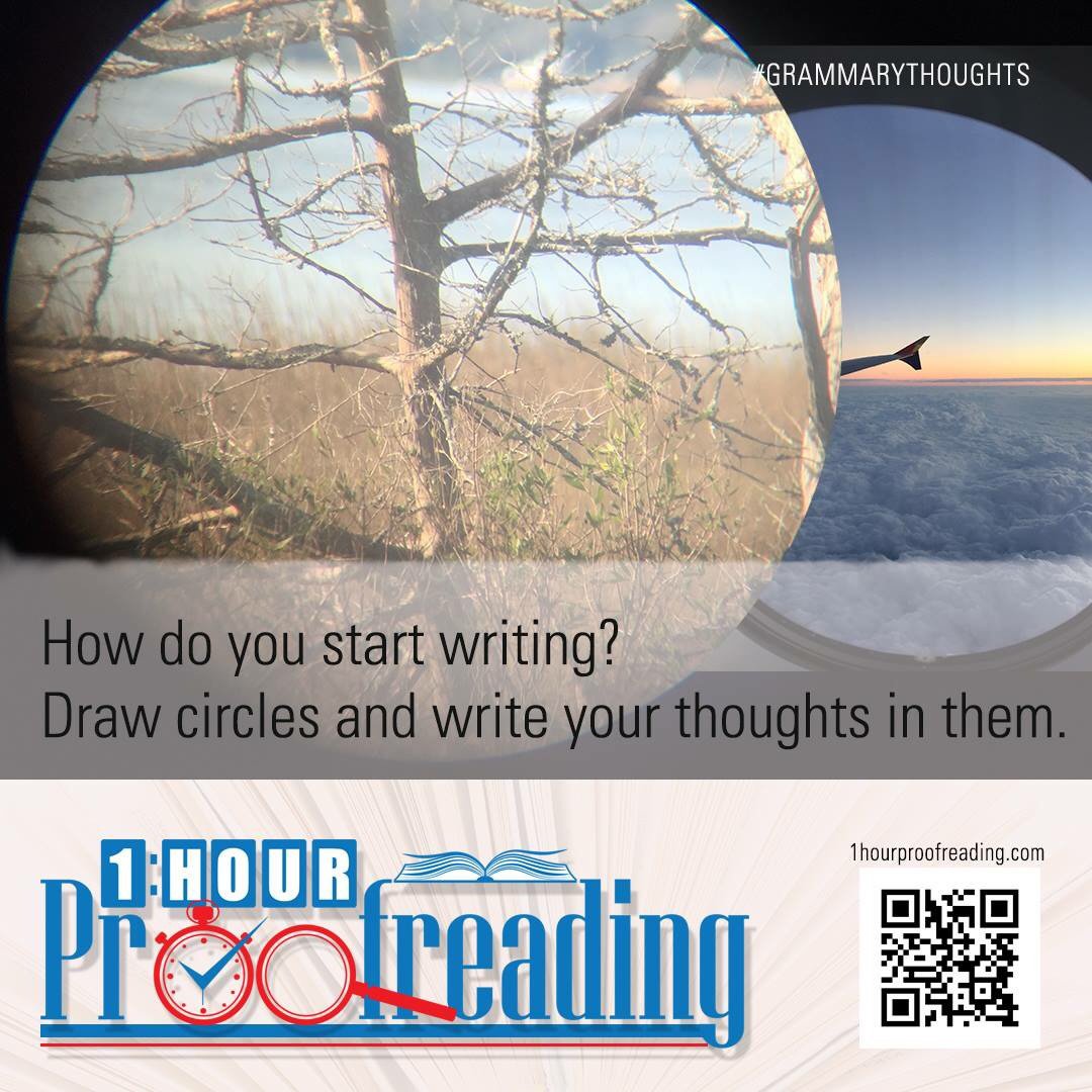 1hrproofreading's tweet photo. How do you start writing?
#Writing #Writers #Write #MindMapping #Writer #writethatshit #Authors #GrammaryThoughts https://t.co/Dps4E800qC