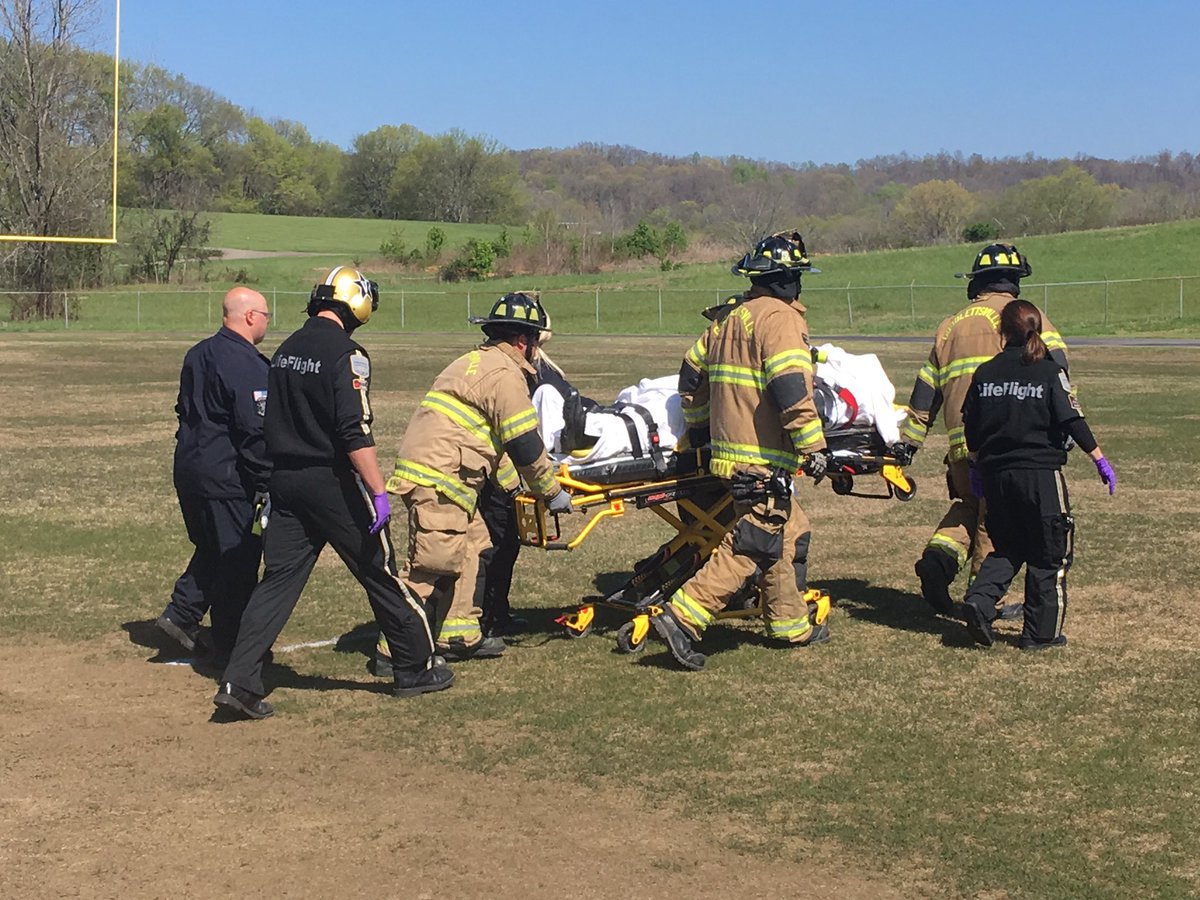 BeechDECA's tweet photo. The Mock Crash was very impactful as well. @beechprp15 #DistractedDrivingAwarenessMonth https://t.co/8G9xpCYEN9