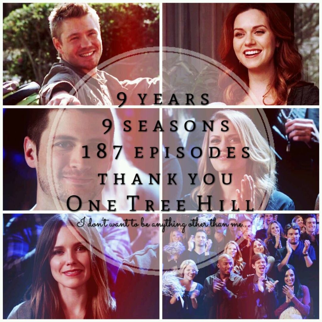 Katharinemfan04's tweet photo. I can't believe it's been 4 years without One Tree Hill. #4yearswithoutoth https://t.co/haa447sa3K