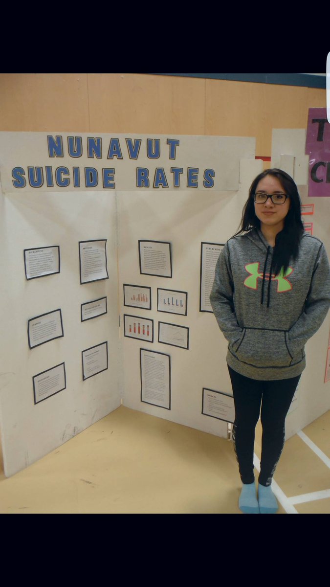 JordanKonek's tweet photo. 15, Kimberly Tanuyak of #ChesterfieldInlet #Nunavut says it's time to talk about #SuicidePrevention #CBCNorth #Youth https://t.co/nUIoEdKh74
