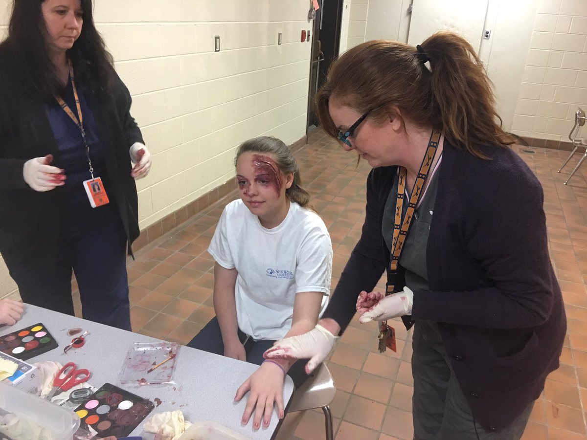BeechDECA's tweet photo. @BeechHOSA and @beechtheatre students were a great help today @beechprp15 #DistractedDrivingAwarenessMonth https://t.co/FFoAWBBuUs