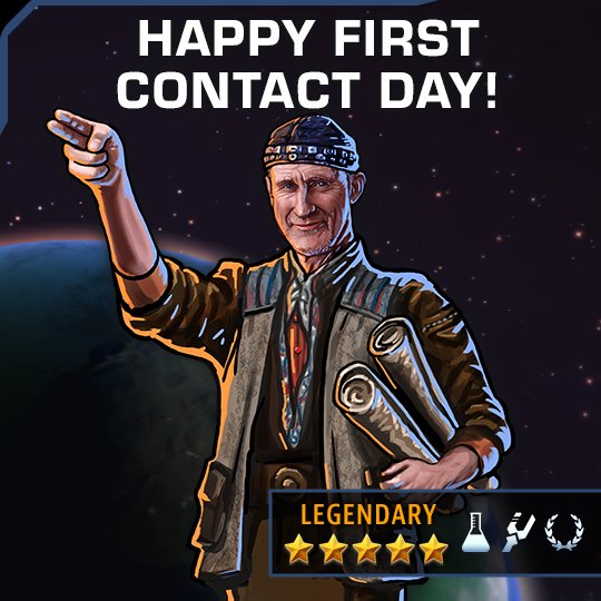 Happy Star Trek First Contact Day Best Event in The World