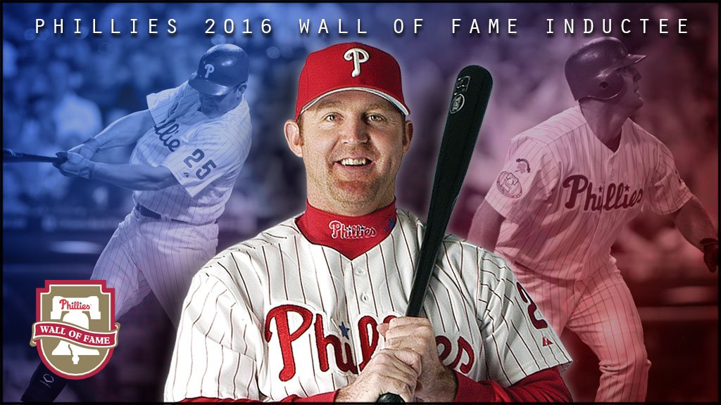 Philadelphia Phillies on X: On 8/12, Jim Thome will be honored as the 38th  inductee into the #Phillies Wall of Fame!    / X