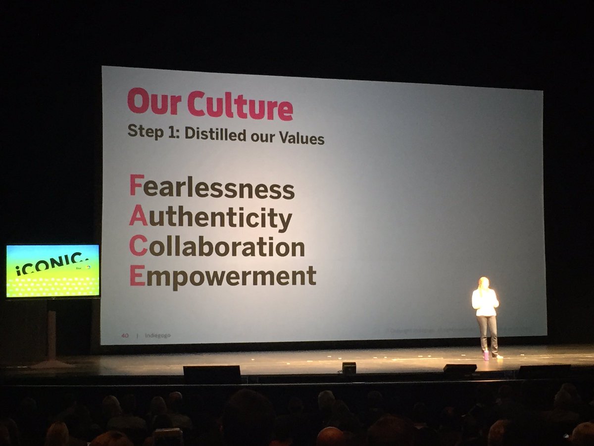 Be intentional with your culture... <a href="/Indiegogo/">Indiegogo💡</a> #IconicTour16
