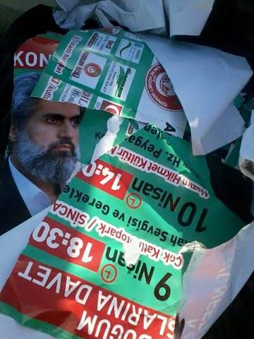 furkannesli's tweet photo. #AkpliSincanBelediyesindenZulüm AKP'li Sincan Belediyesi Afişlerimizi Toplatıyor. https://t.co/Tx2iu1aamU