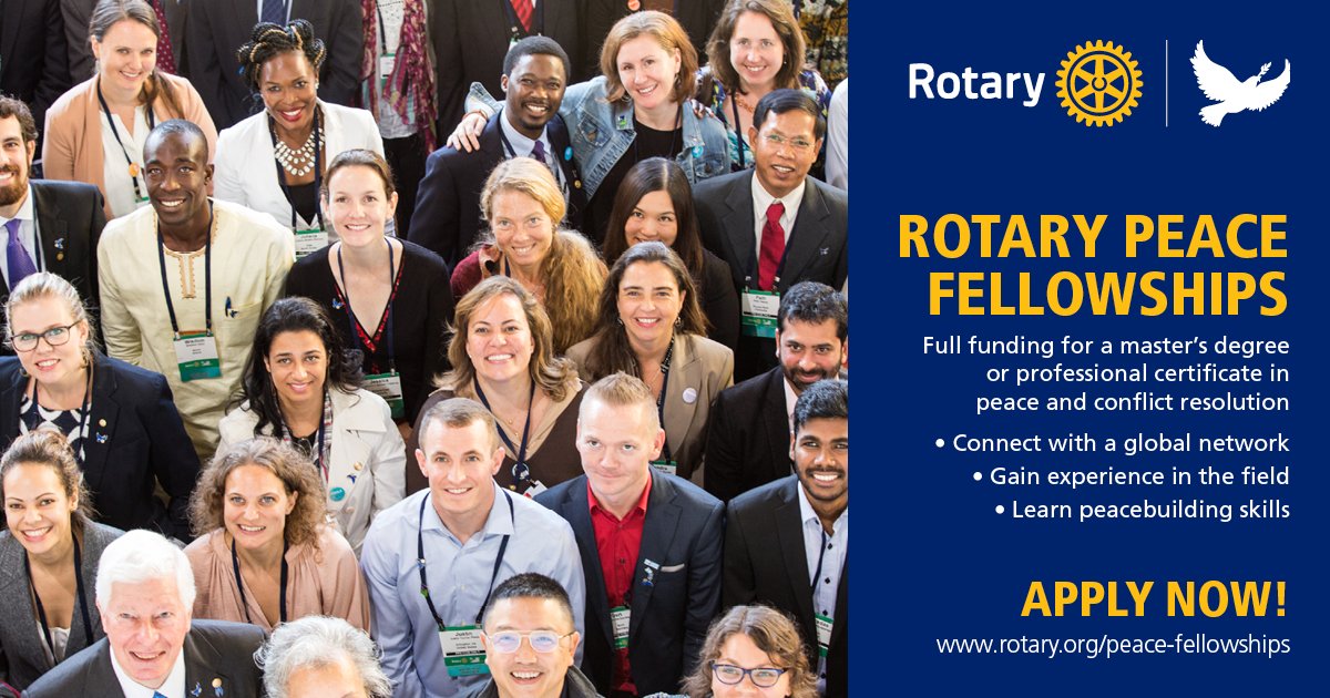 Rotary International tweet media
