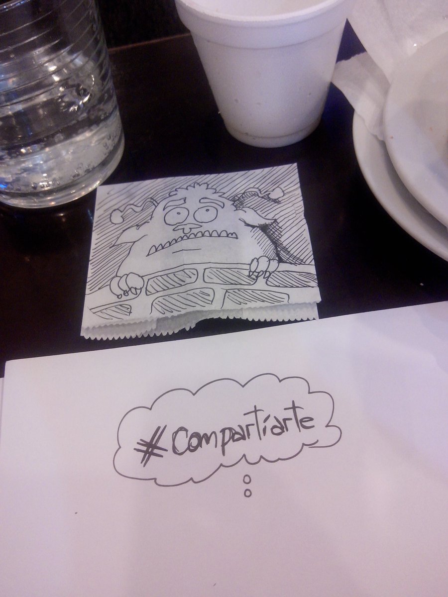 mrlucholuna's tweet photo. @eddingArg #CompartiArte dibujando un poco con las @eddingArg en un bar https://t.co/JQEwbUOtbz