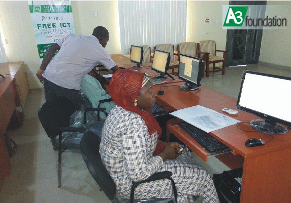 A3Foundation1's tweet photo. Beneficiaries of the A3 Foundation FREE CISCO IT Essentials training https://t.co/bSfA0L1LUb
