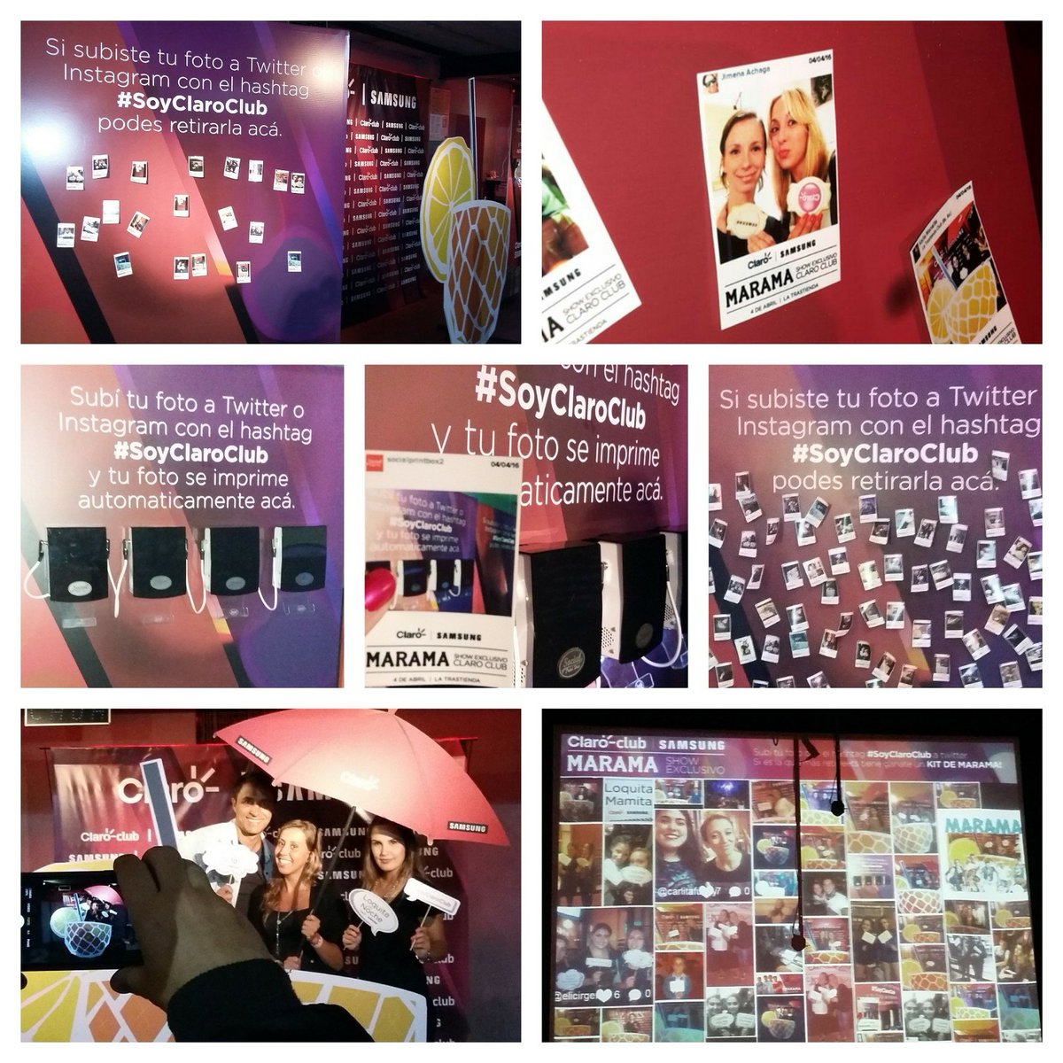 SocialPrintBox's tweet photo. Ayer, con @ClaroArgentina en la trastienda en el recital de @Marama_Oficial #soyclaroclub #eventos #marketing #btl https://t.co/z0cdOeGb8u