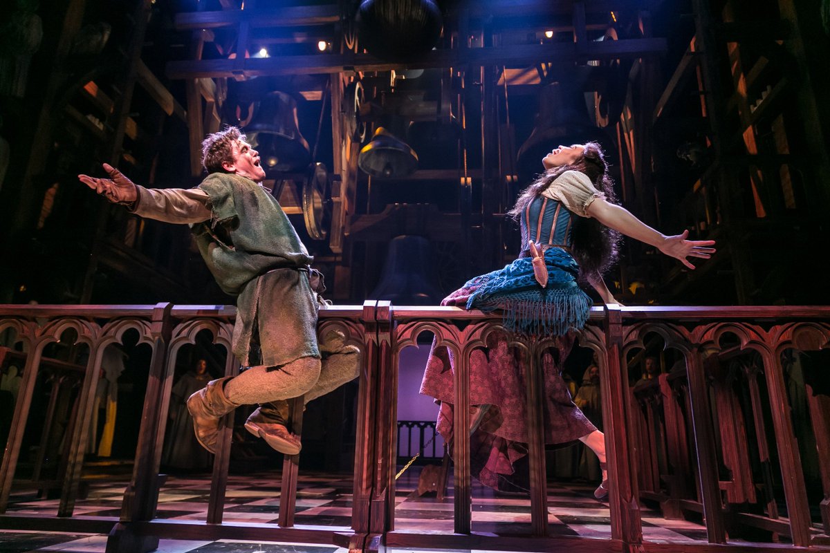 Paper_Mill's tweet photo. A year ago today Quasimodo's bells rang for the last time at @Paper_Mill. Did you join us for #PMPHunchback? https://t.co/bKo0d41oIl