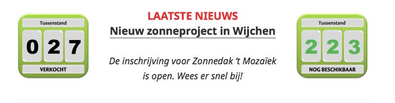 Inschrijving voor zonnedak @Mozaiekwijchen is geopend! #duurzaam #samen energiecooperatieleur.nl