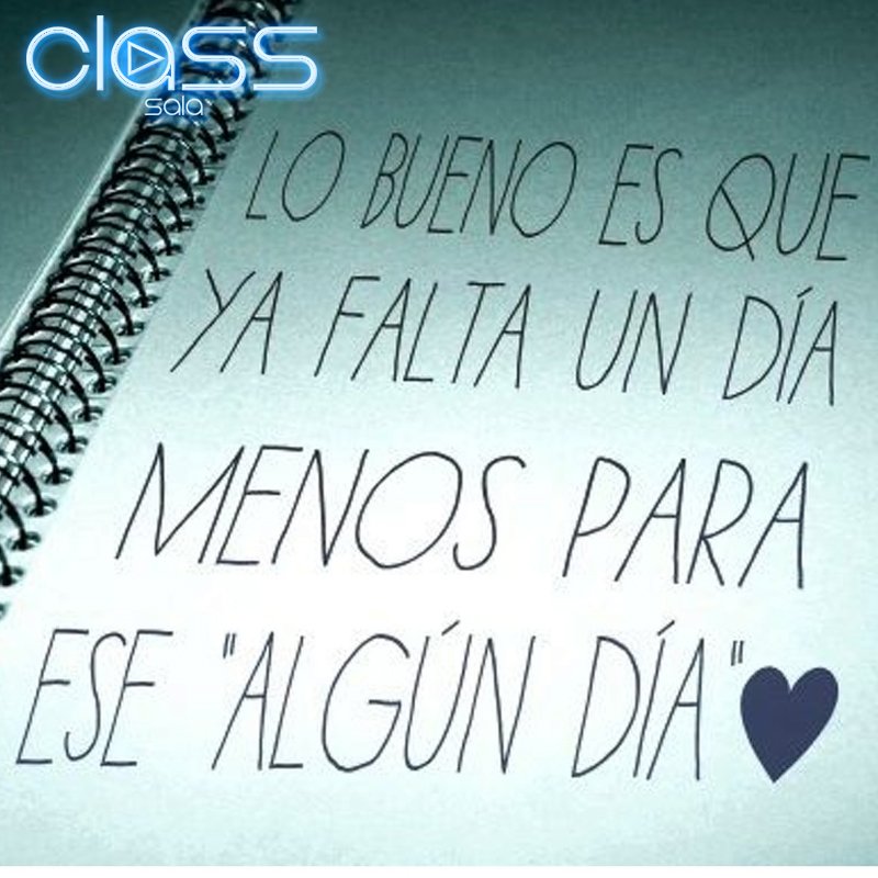 Siempre pensando en positivo! y que sepas que es gracias a TI!!