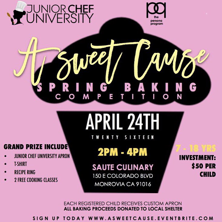 jrchefuniv's tweet photo. This event is going to be super fun!! Sign your child up today!! https://t.co/ZaK7ka2Jse