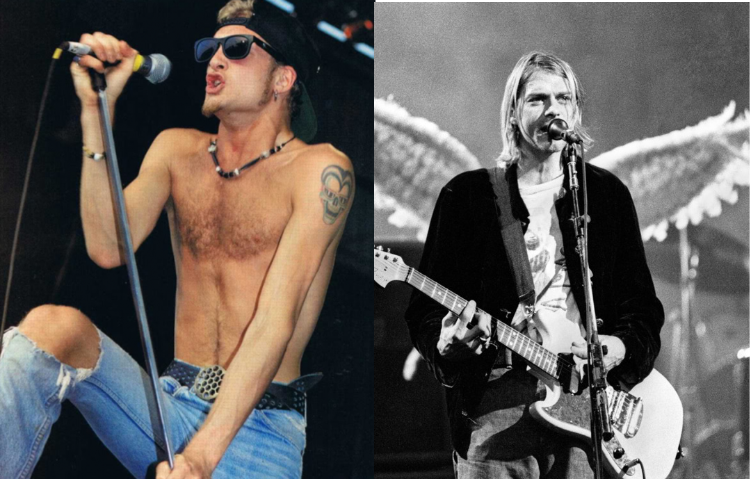 AlgorythmRadio's tweet photo. Today 22 years ago we lost Kurt Cobain and then 8 years later we lost Layne Staley. RIP two legends of grunge. https://t.co/es4jwC0Ufh