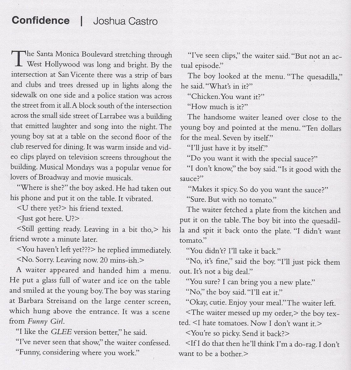 MilestoneZine's tweet photo. #Confidence @JCastroAuthor
#Fiction #Milestone2015© #ELAC
ORDER MILESTONE 2015! :-D
https://t.co/hUSoqUMwav https://t.co/YRZNnn18ak
