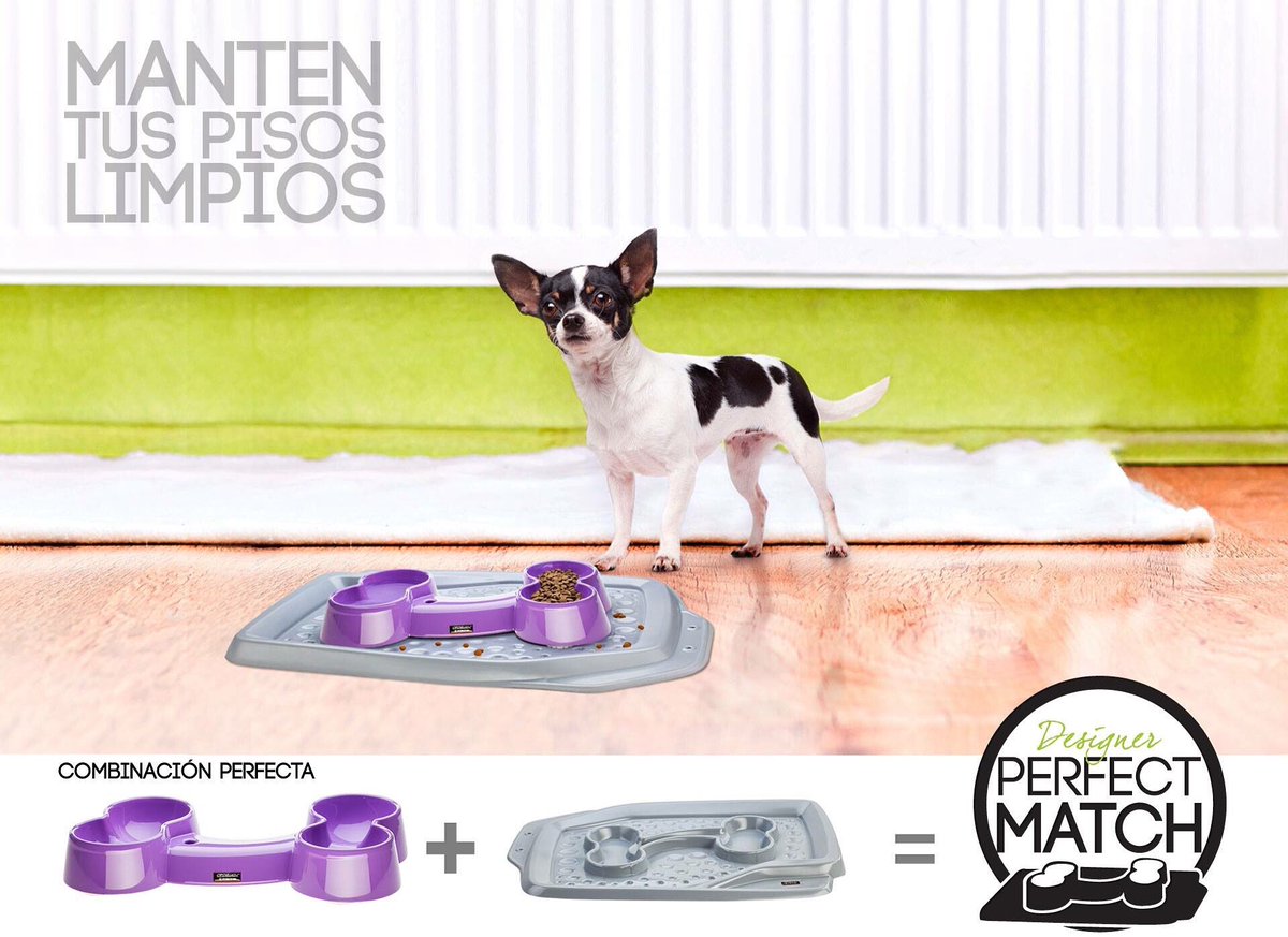AirDesignPets's tweet photo. Nuestro #perfectmatch combina nuestro maravilloso #bowl y un #mat, 
Espacios perfectamente limpios https://t.co/OT5QkfVoRv