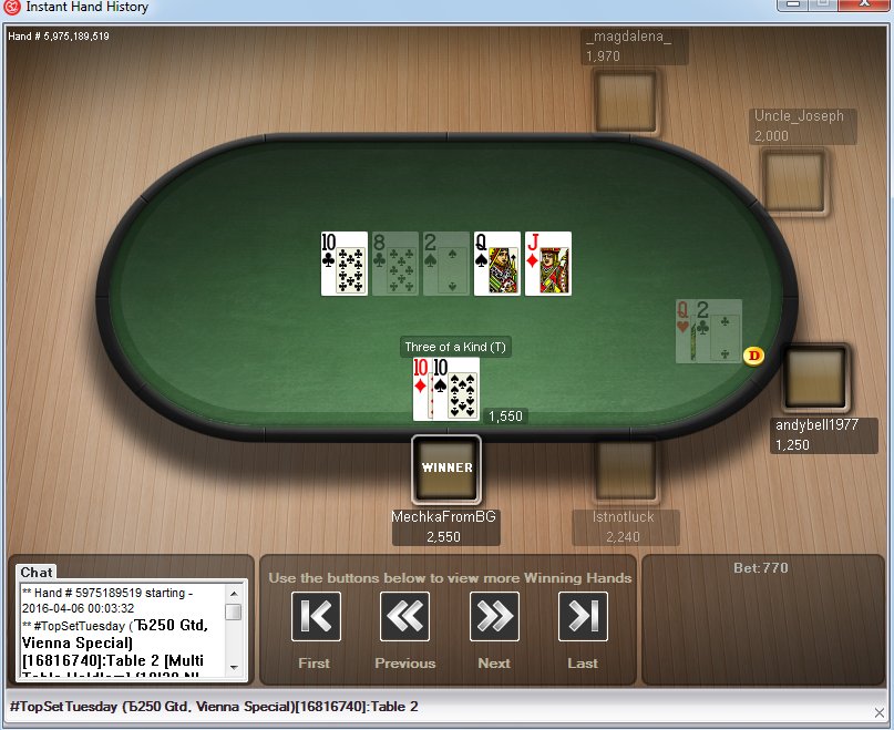 fornit28's tweet photo. @32Red_Poker, set of tens #topsettuesday https://t.co/5DRe54oP0s