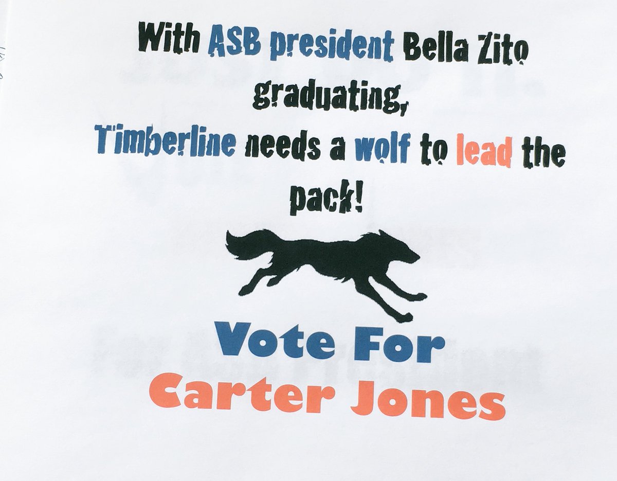 Carter_A_Jones's tweet photo. #timberlinewolves with EXPERIENCE, hard work, dedication, and passion we can make the 2016-2017 school year amazing https://t.co/fSc8C8disE