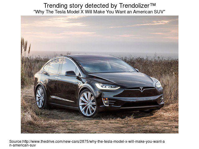 autolizer's tweet photo. Why The Tesla Model X Will Make You Want an American SUV #AlexRoy https://t.co/dLV57hOfGs https://t.co/ODDtTUhjYY
