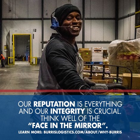 BurrisLogistics's tweet photo. This #BurrisValues quote says it all! #IamBurris #BurrisPride #IntegrityInAllWeDo https://t.co/PaOpvfKUwY