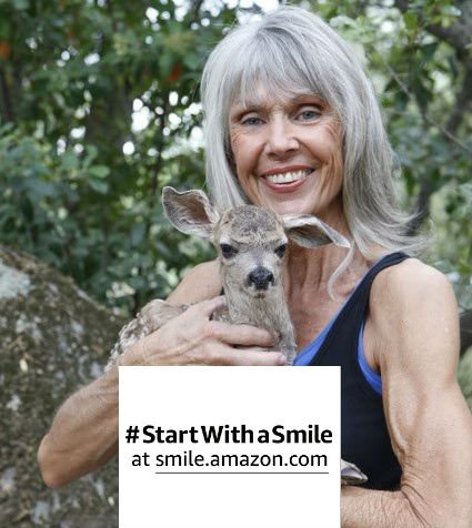 KSFawnRescue's tweet photo. When you #StartWithaSmile we can take in more fawns who need our help!
#AmazonSmile https://t.co/rgbRB01MdP https://t.co/qx1kPN48NE