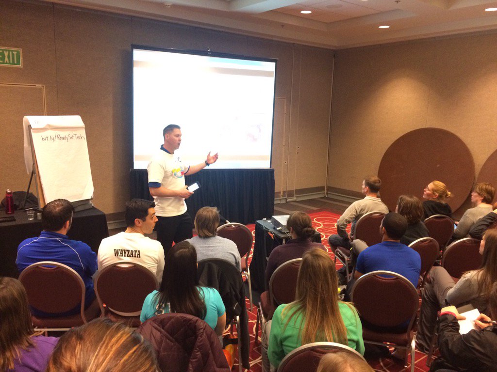 carmelhealth's tweet image. Packed house listening to @JoeMcCarthy09 #ReadySetTech