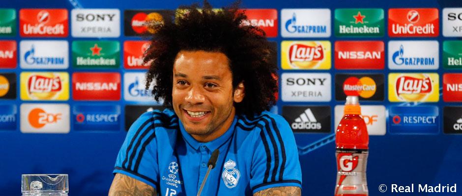realmadrid's tweet photo. .@MarceloM12: "Encaramos el partido como una final".

https://t.co/gZah9qOrzZ

#RMUCL #HalaMadrid https://t.co/eabqXtttMa