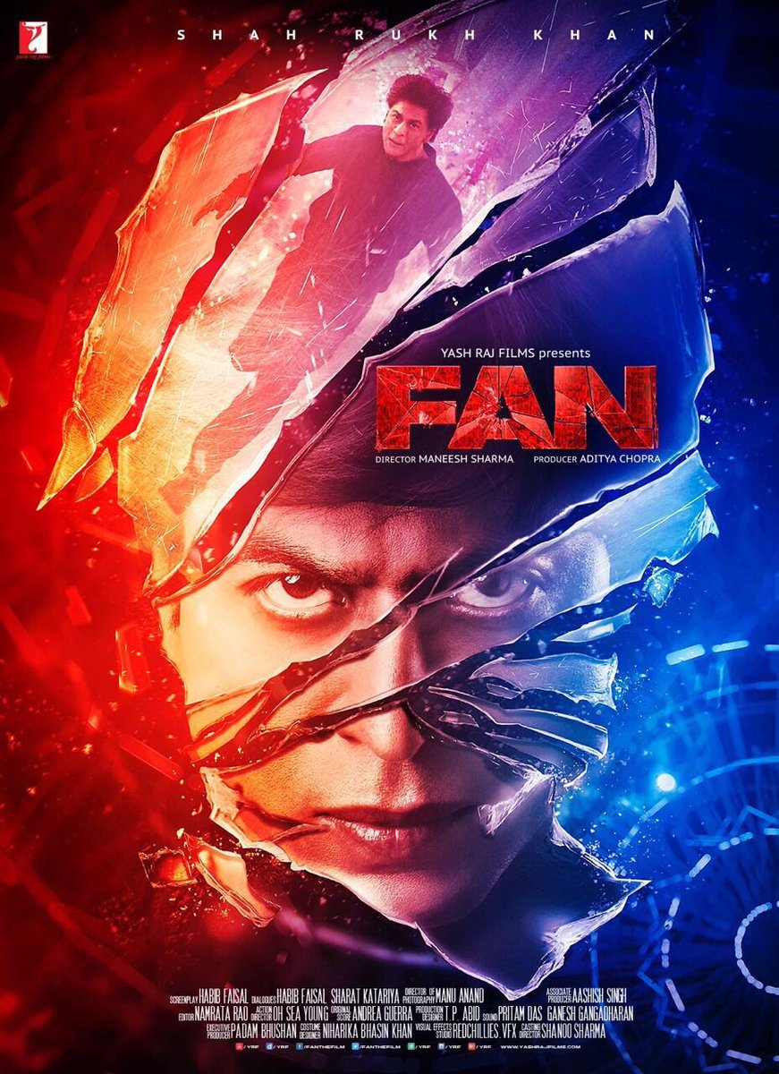 SRKandKAJOLjodi's tweet photo. New #FANPoster ♥ #10DaysForFAN https://t.co/TBsJa1YfZC