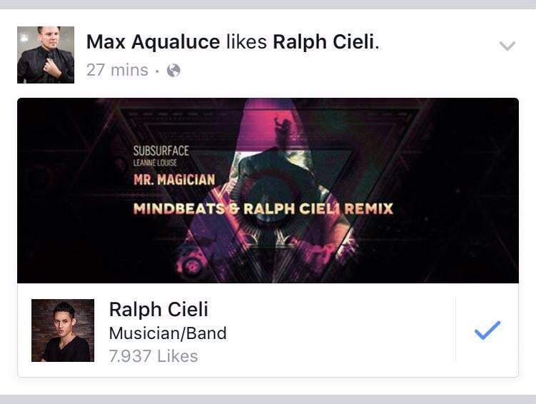 ralphcieli's tweet photo. Grazie Max/@djsfrommars , è un onore 😊 https://t.co/wk7y0VRQ1f