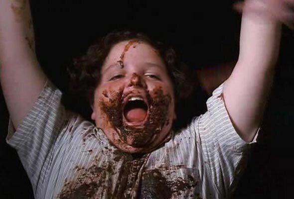 alcanlin's tweet photo. If I had a 'Golden Hour' with chocolate, this would be me #GBBOCreme https://t.co/kXokqHYF7g