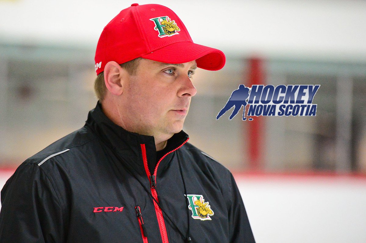 HFXMooseheads's tweet photo. Jon Greenwood named Head Coach of Hockey NS U16 team for Gatorade Excellence Challenge: https://t.co/SGkJxXmrS4 https://t.co/fnn9hlIlQo