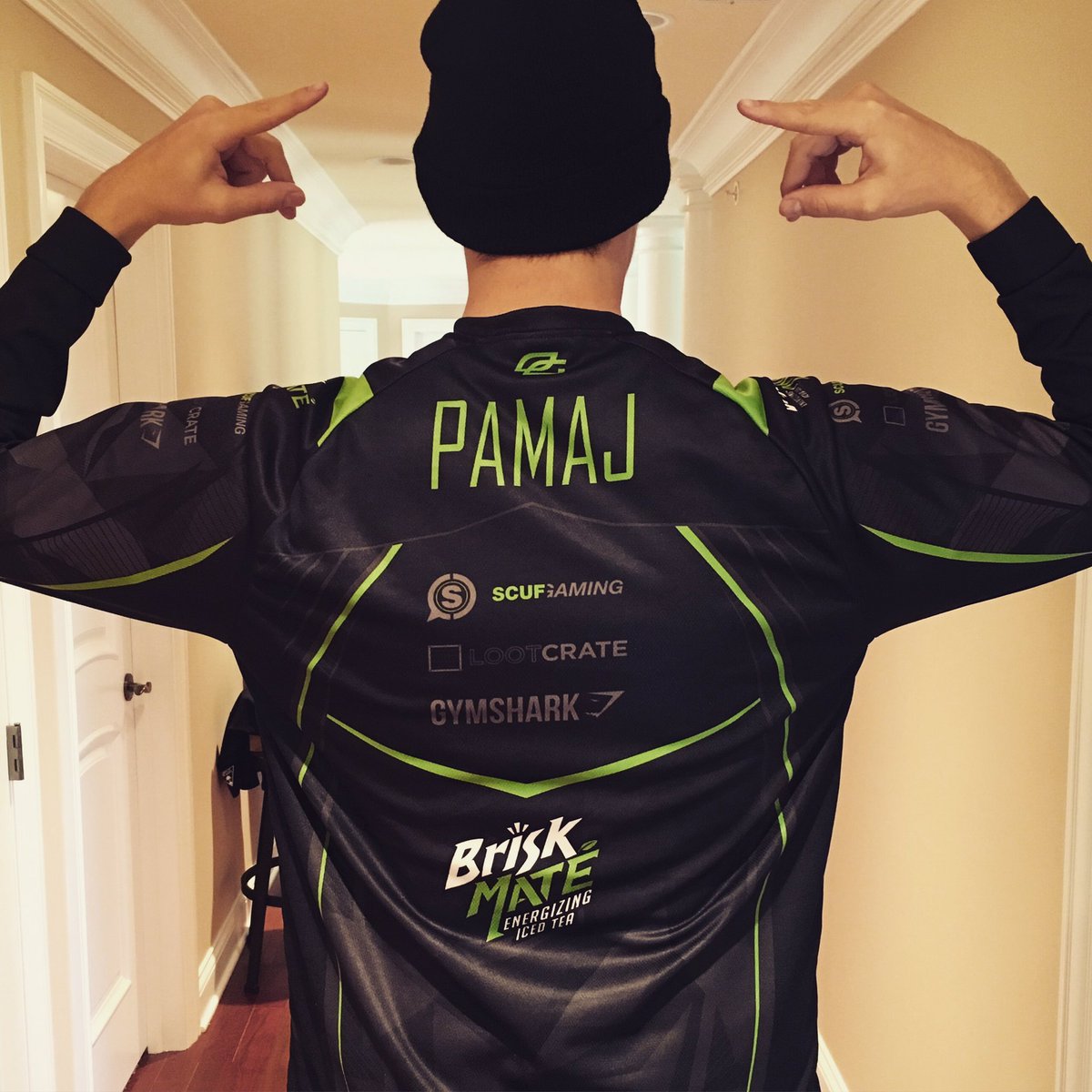 Pamaj's tweet photo. 5 Years later since my last OpTic Jersey.

Finally @OpTicGaming https://t.co/ZG50vaq49a