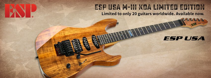 ESP Guitars on X