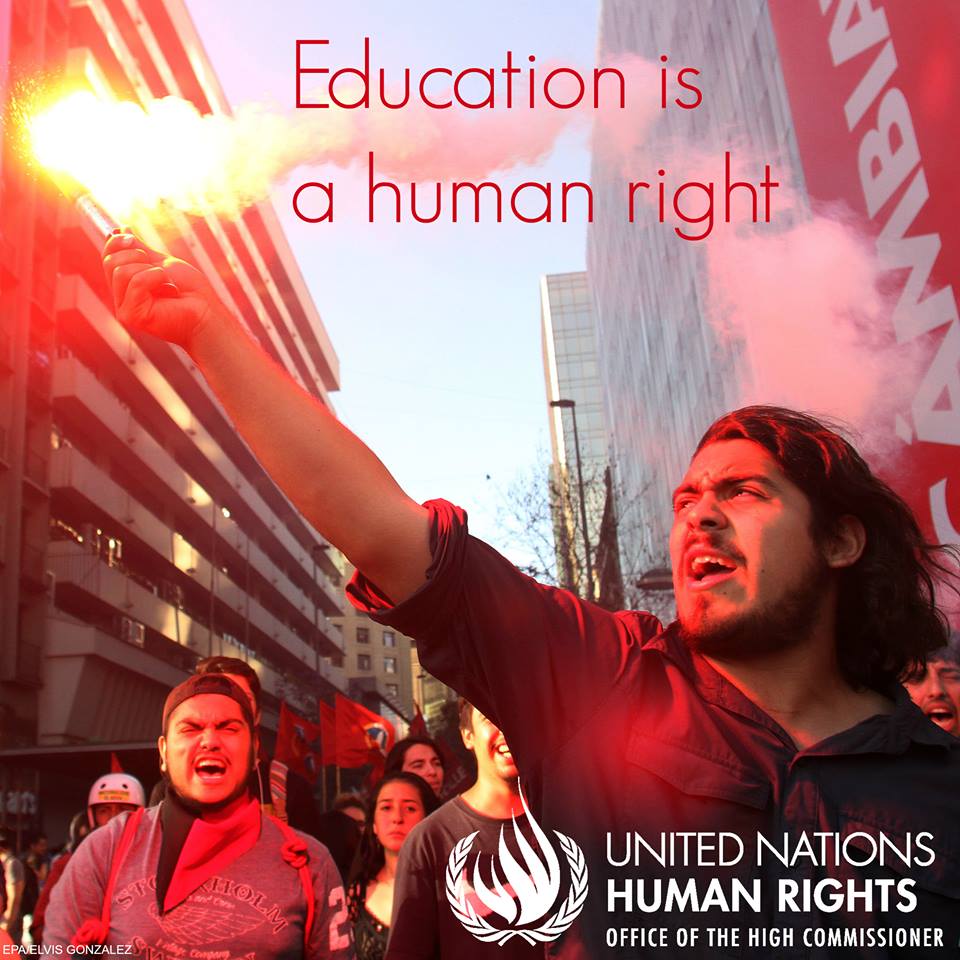 AlmaFoundation's tweet photo. #Education is not a commodity BUT a #Humanright! #Chile towards historic transformation...  https://t.co/6h7AyXIITZ https://t.co/SKKRufyv5r