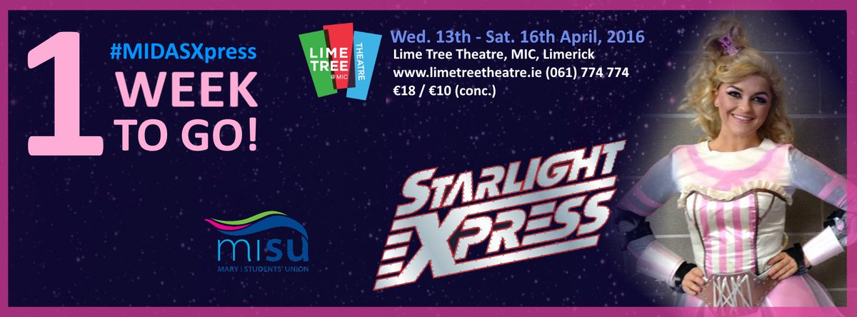 MIDAS_MIC's tweet photo. Our 1 Week Cover Photo is here!! #ChangeYourCoverPhoto #BookTickets #MIDASXpress @LimeTreeTheatre @EmilyLohan2 https://t.co/nOBZ6eqU1F