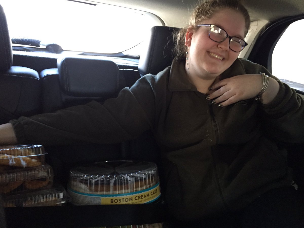 NHSAHS16's tweet photo. Thank you to @SpongeUnicorn and @SarahKrom for helping me (Olivia) shop for induction (and strapping it all in)! 😊💙 https://t.co/P2e3nmhhQP