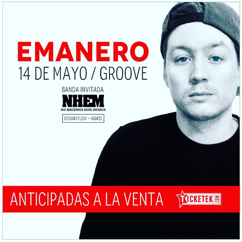 emanero's tweet photo. 14 de mayo show en vivo en @PalermoGroove !! Apto para todas las edades. ESTO SE VA A DESCONTROLAR! #EmaneroEnGroove https://t.co/LXvec3agYU