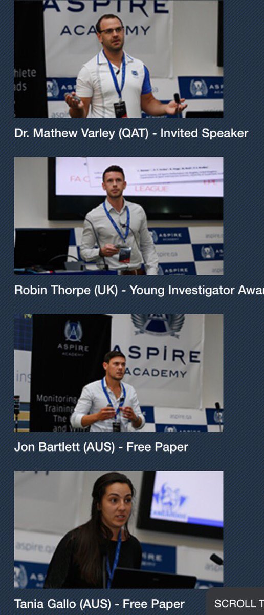 AndreaCPrice's tweet photo. #trainingload16 Conference videos from Day 2 are now online. Day 3 up tomorrow. https://t.co/eQ5AYG3EaL https://t.co/3yJ6T7SqK5