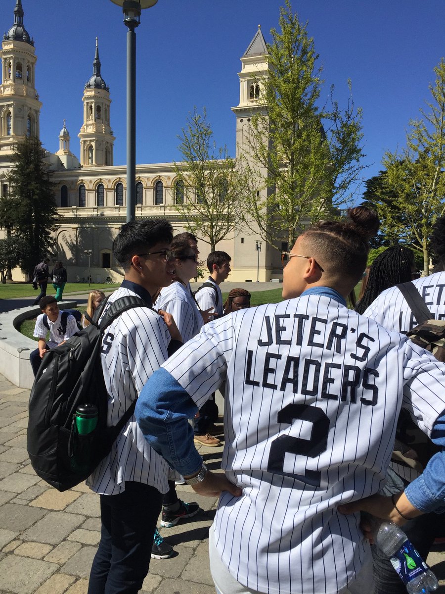 JeterTurn2's tweet image. Our KZ #JetersLeaders began their #SpringIntoCollege Tour yesterday at @usfca + @academy_of_art in #SF. #Turn2is20